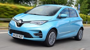 Renault ZOE - front tracking